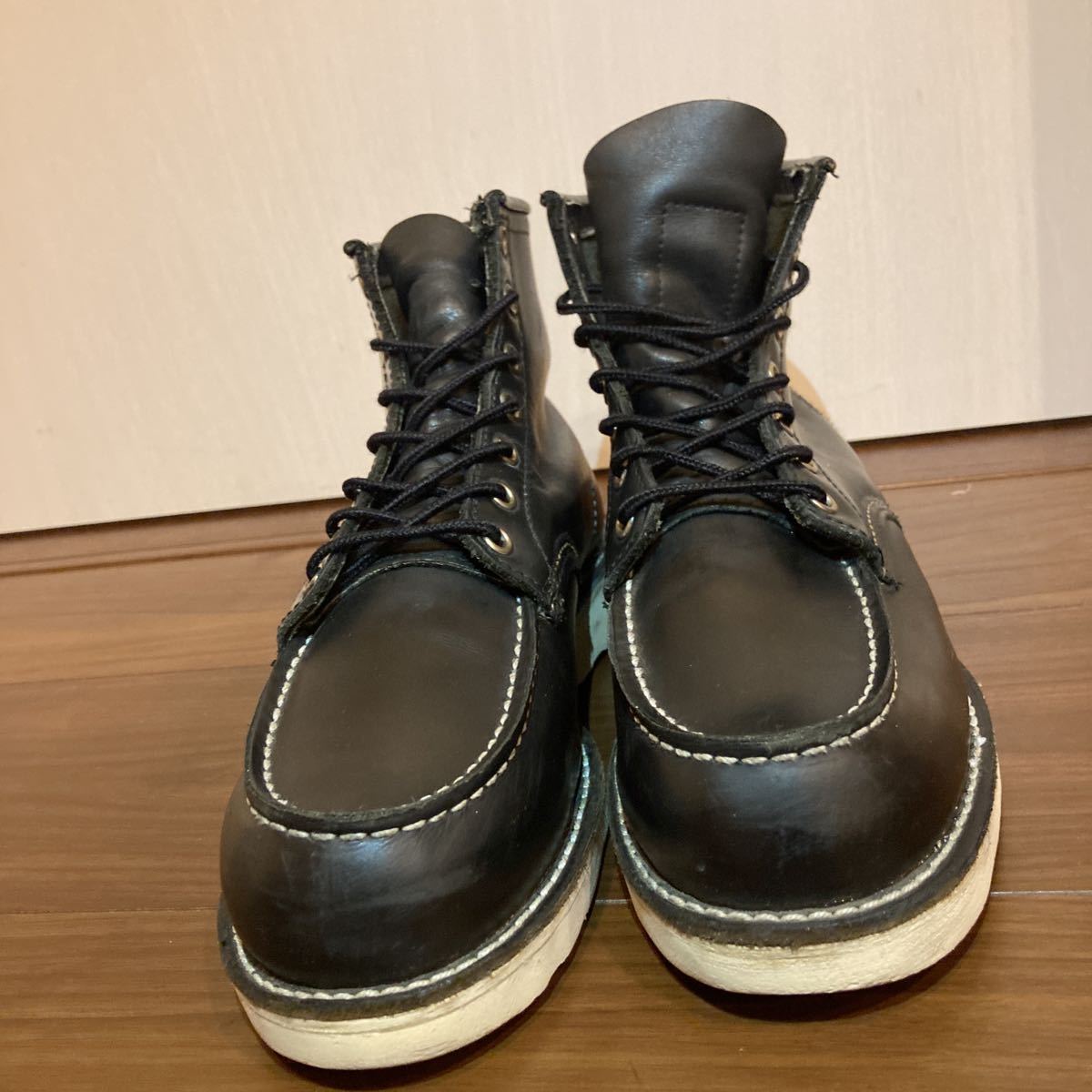 名品！アメリカ製！RED WING レッドウィング 8130 ブラック アイ