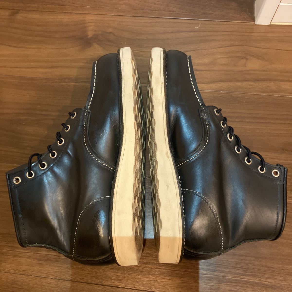 名品！アメリカ製！RED WING レッドウィング 8130 ブラック アイ