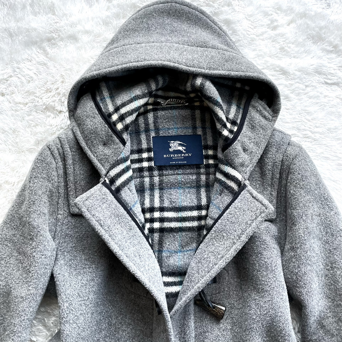 ☆期間限定値下☆バーバリーロンドン グレーダッフルコート BURBERRY