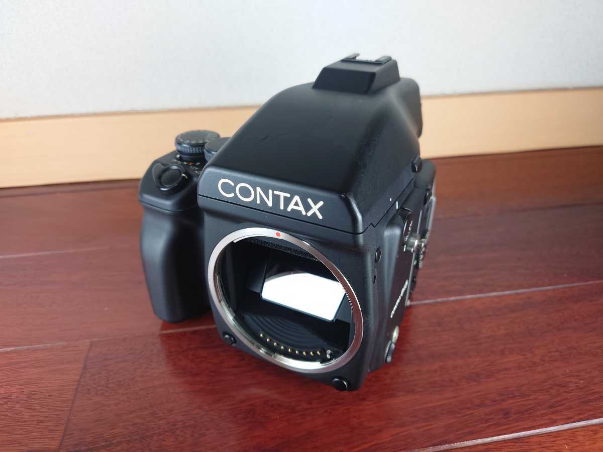 コンタックス CONTAX 645 ボディ MF-1 AEファインダー MFB-1 フィルム