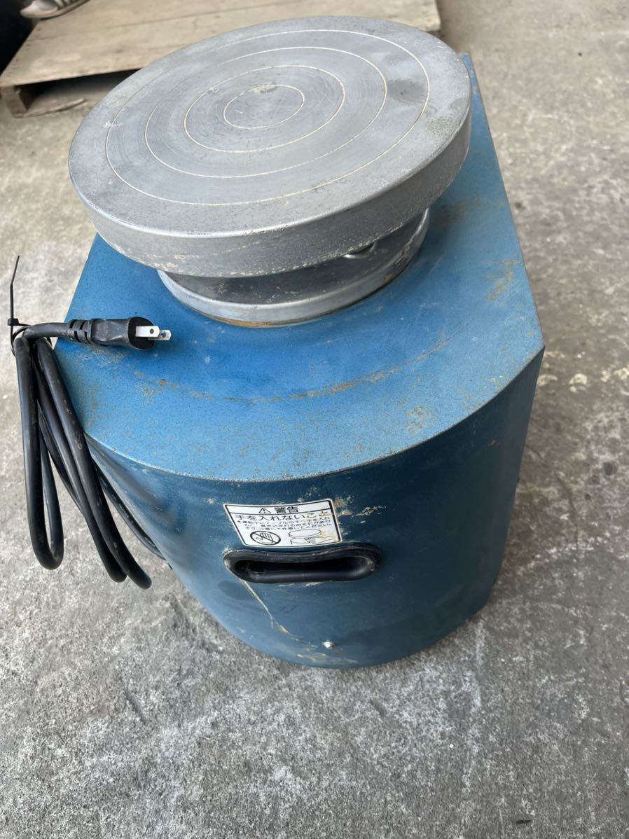 陶芸ろくろ SHIMPO RK-6M形 100V（1円スタート」SHIMPO 陶芸ろくろ RK 