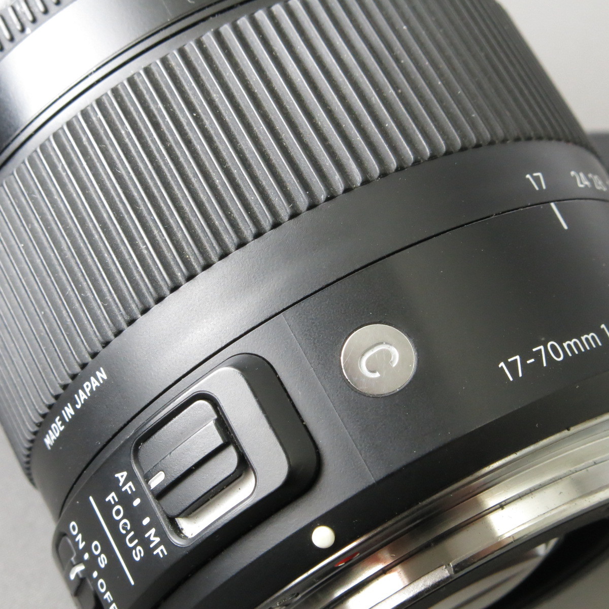 SIGMAシグマ　キヤノンEF用17-70mmF2.8-4DC OS(Ｃ)　CanonキヤノンEFマウント(キャノン）★NO.6437 SIGMA 17-70mm DC 大口径標準ズームレンズ CanonキヤノンEFマウント(キャノン）★NO.9693 Contemporary