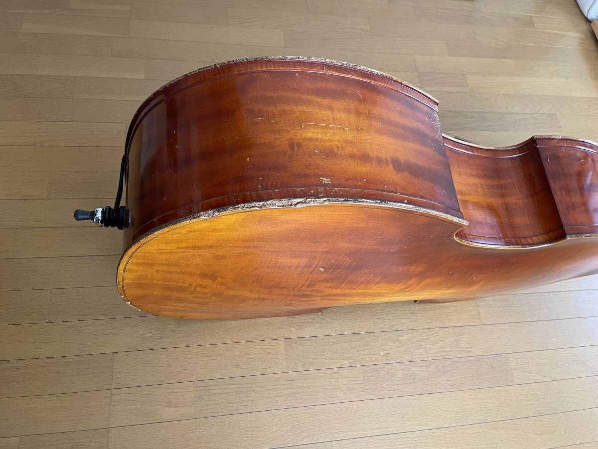 中古】SUZUKI コントラバス No.92 4/4 弓2本付 ※直接受渡（横浜 