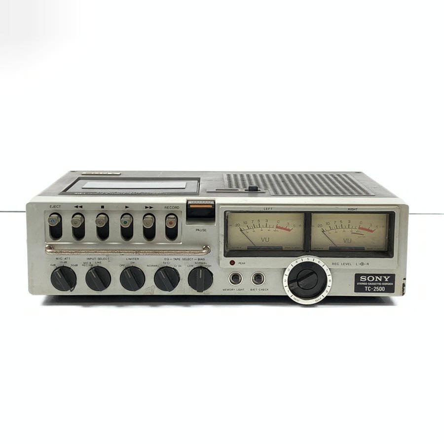 SONY TC-2500 ソニー ソニー SONY TC-2500 カセットコーダー ケース