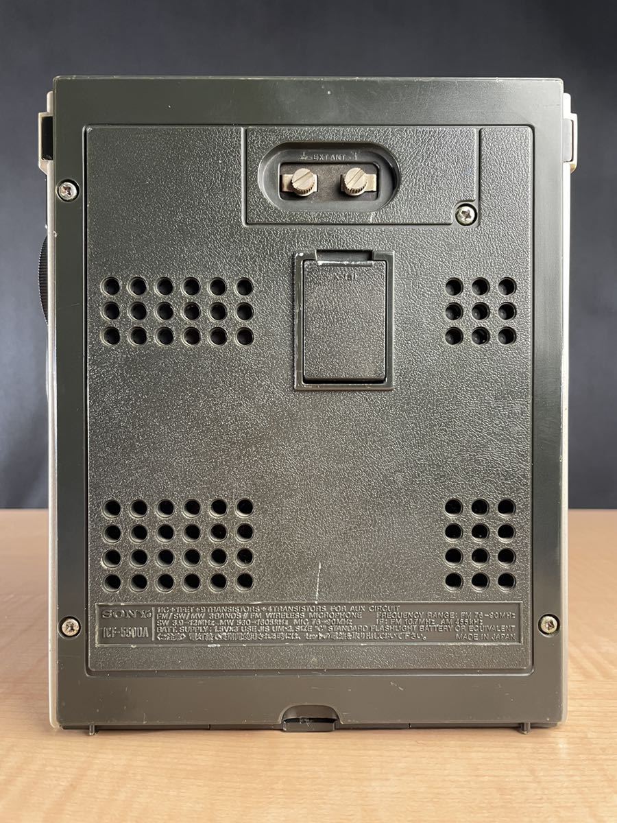 SONY スカイセンサー ソニー ICF-5500 3バンド ICF-5500A ラジオ 3