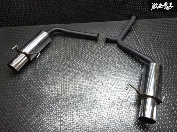 マークx リアピース砲弾 RAIZER GRX130 GRX133 130 マークX 砲弾 セミステンレス 左右出し