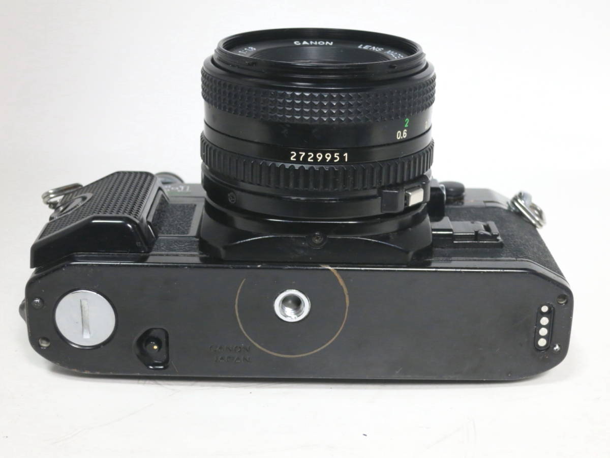 Canon AE-1 50mm Camera Program Film f⁄1.8 with Lens 35mm - Black
