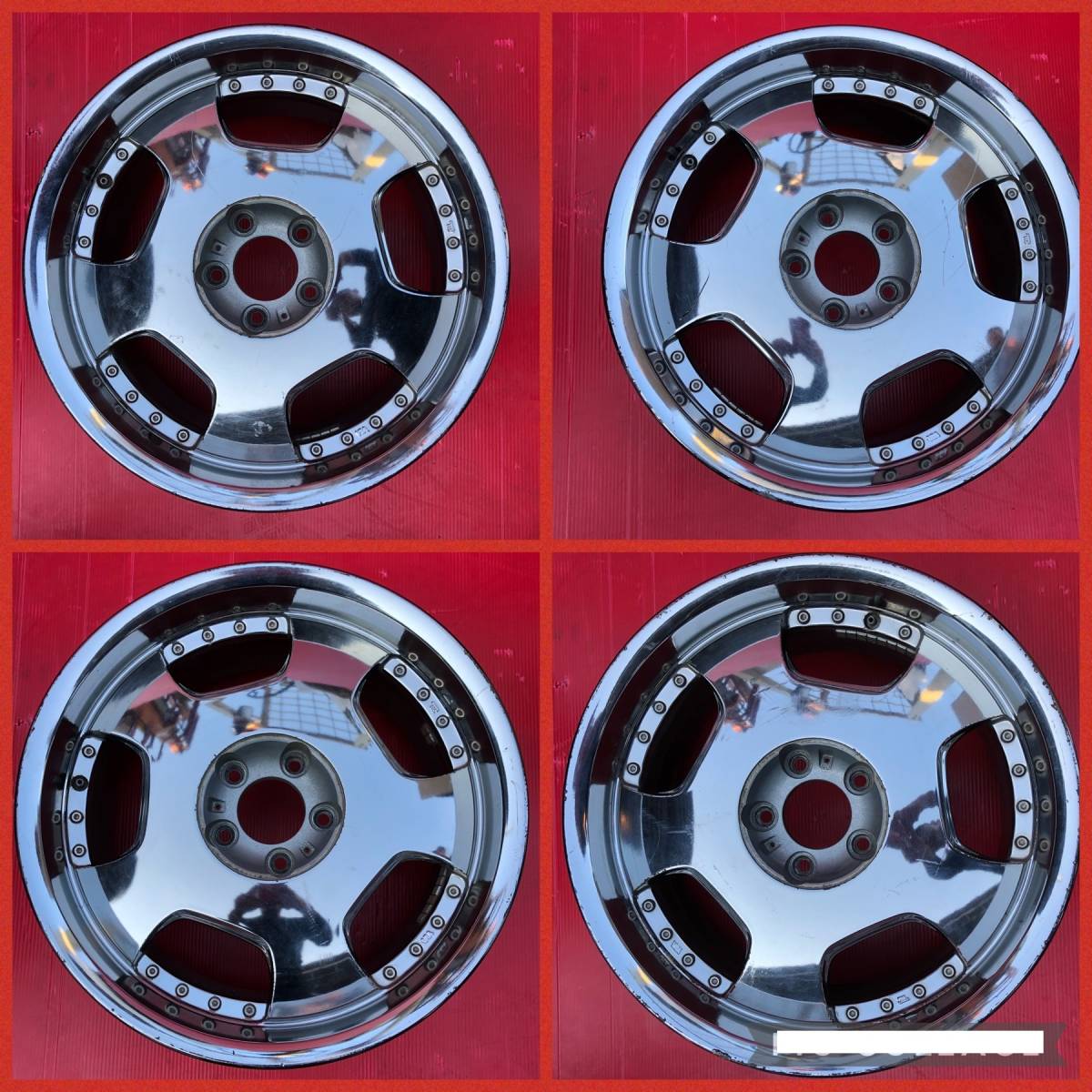 Lowenzahn レーベンツァーン 18X8.5J +45 PCD114.3 クラウン マークX 