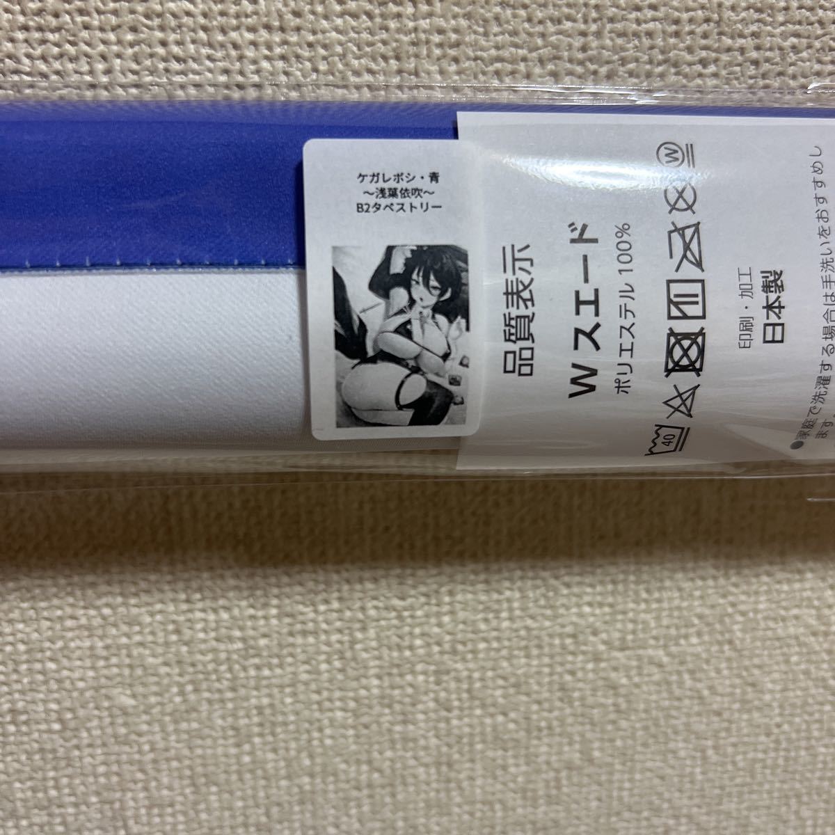 メロンブックス 左藤空気B2タペストリー ケガレボシ・青～浅葉依吹～V  