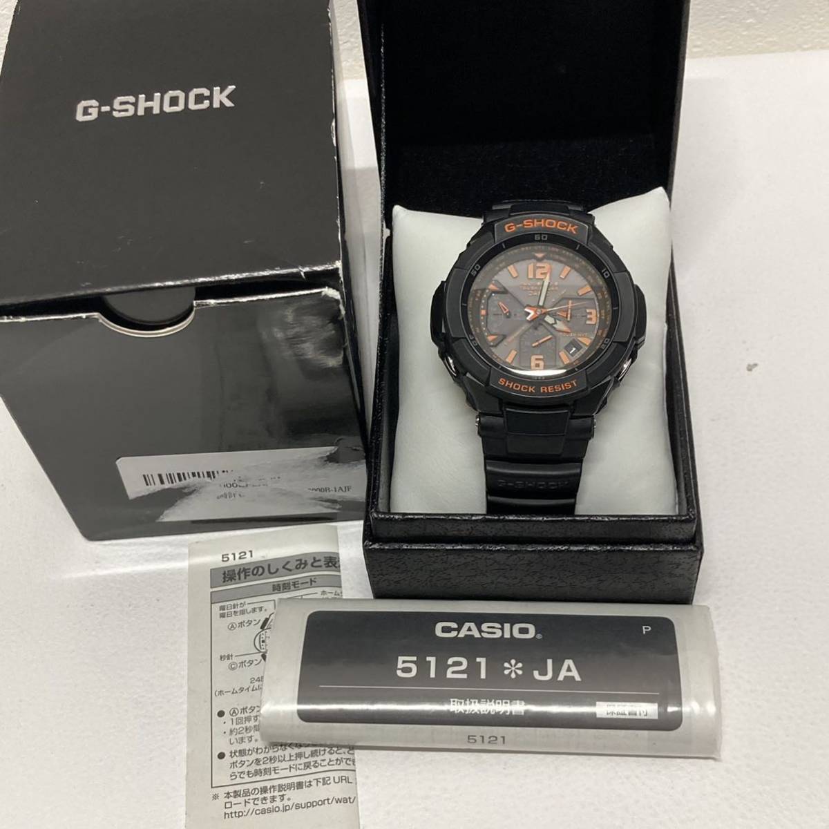 ☆【1668 稼働品】箱有 良好 CASIO カシオ スカイコックピット GW