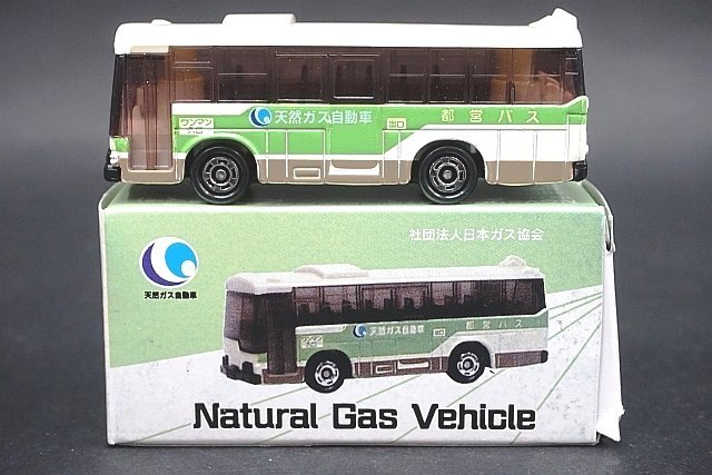 TOMICA トミカ 1/130 三菱ふそう NGV 天然ガス自動車 都営バス 