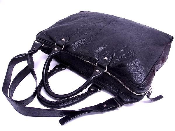 1円 □美品□ BALENCIAGA バレンシアガ 340134 レザー 2WAY 