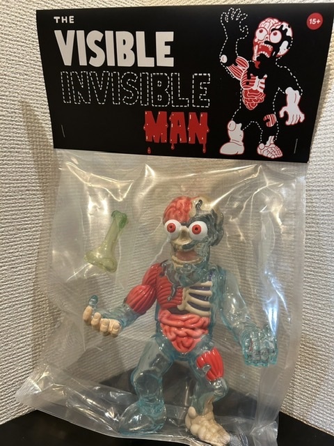 新品未開封 Unbox industries The Visible Invisible Man クリアー Ver
