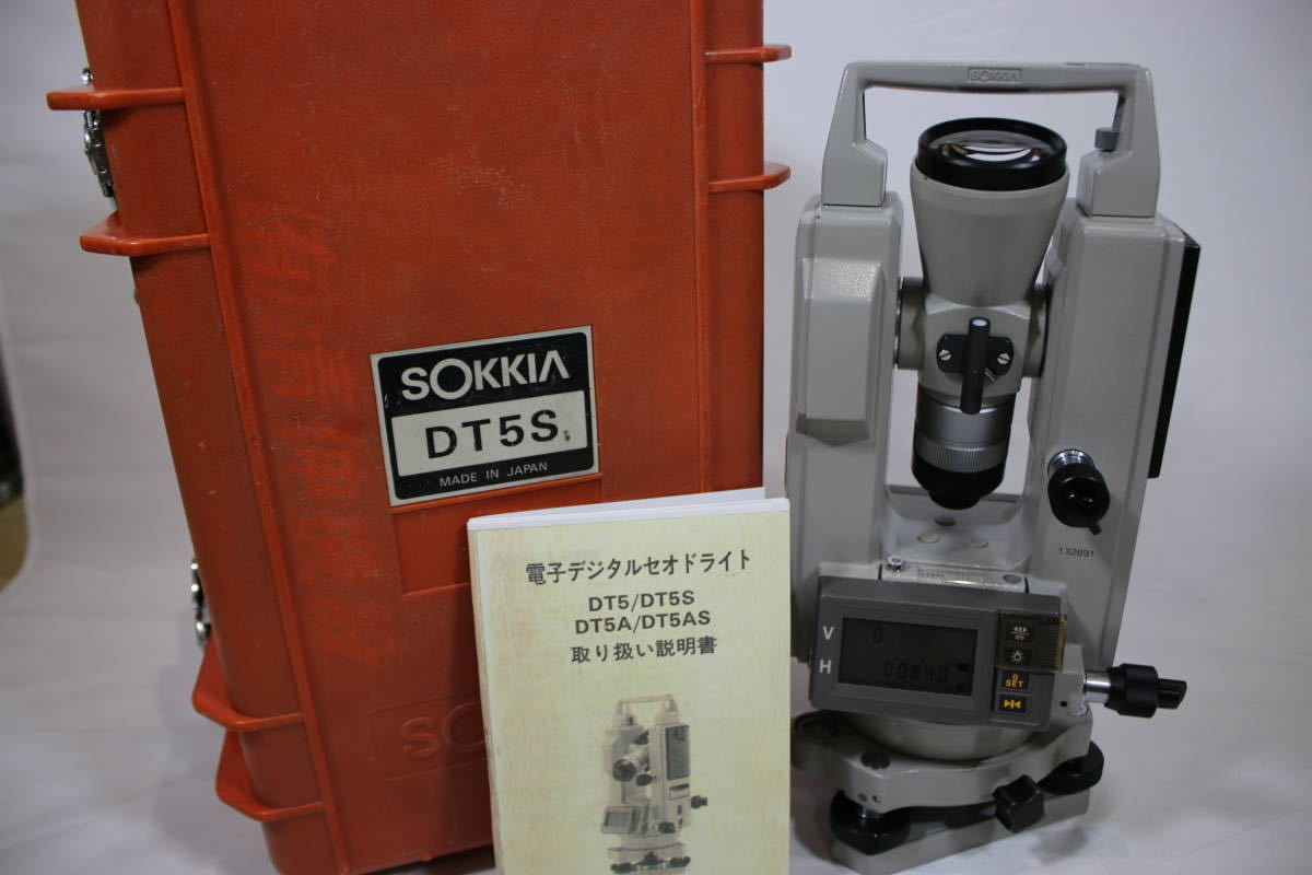 DT5S ソキア ソキア(SOKKIA) SOKKISHA 電子セオドライト デジタル 