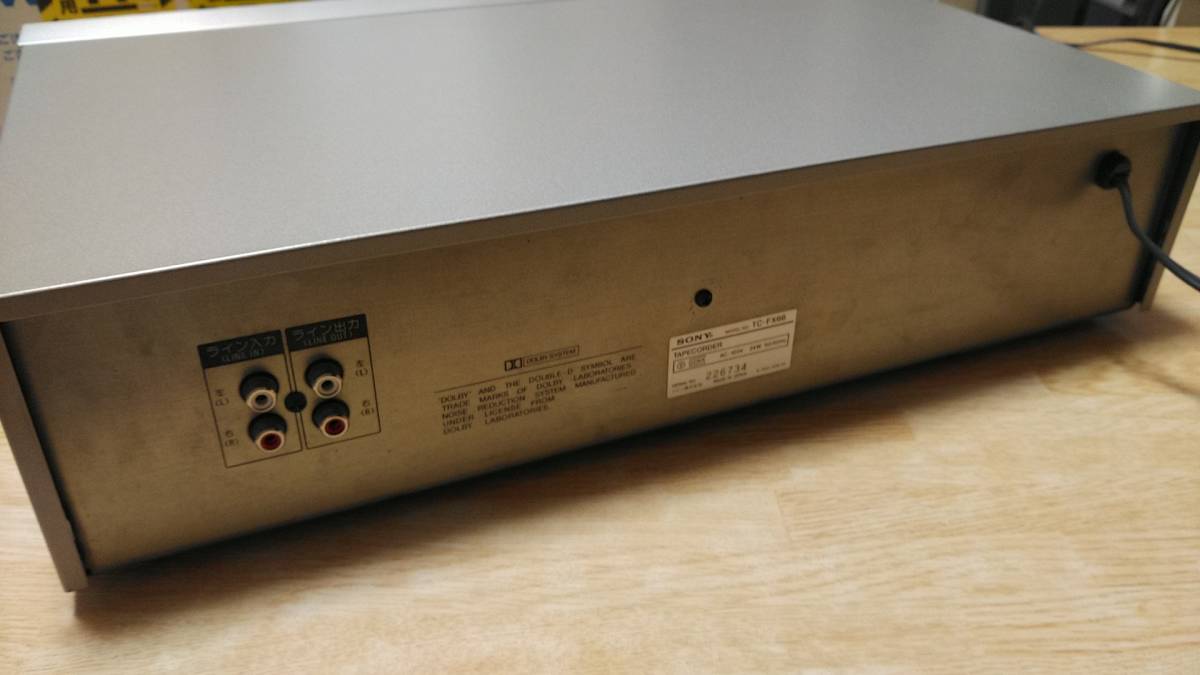 SONY TC-FX66 カセットデッキ整備済品(一般)｜売買されたオークション