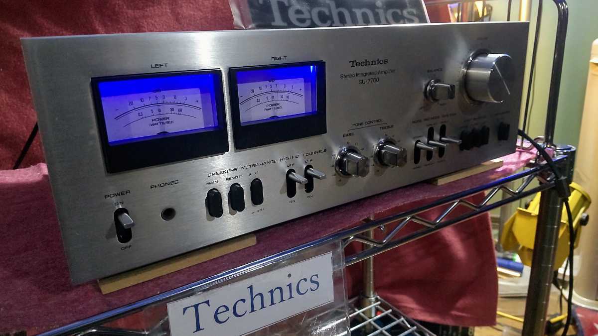 Technics プリメインアンプ SU-7700 テクニクス 動作品 Technics テクニクス プリメインアンプ - SU-7700 Yahoo!オークション