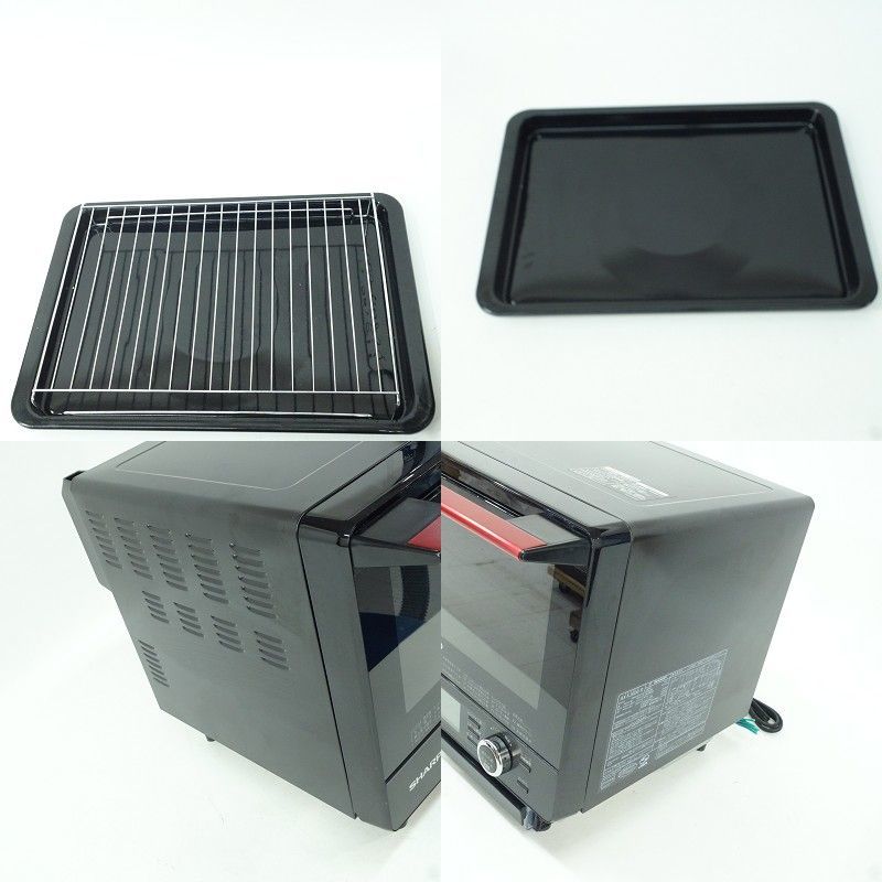 ウォーターオーブン AX-XJ600-R 0 AX-LSX3B-W HEALSIO 複数食材の焼き
