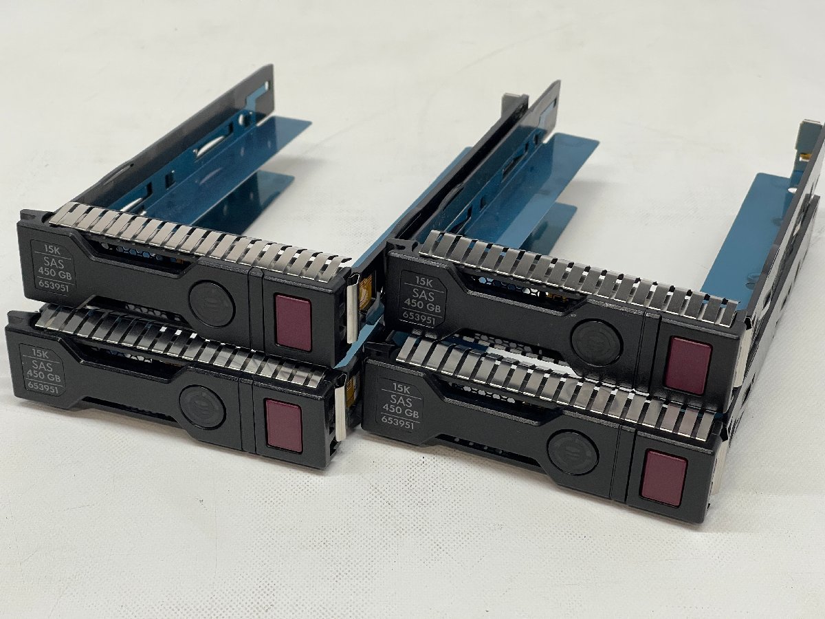 ○HP ProLiant Gen8 Gen9用HDDマウンタ トレイキャディー☆ラベル10k