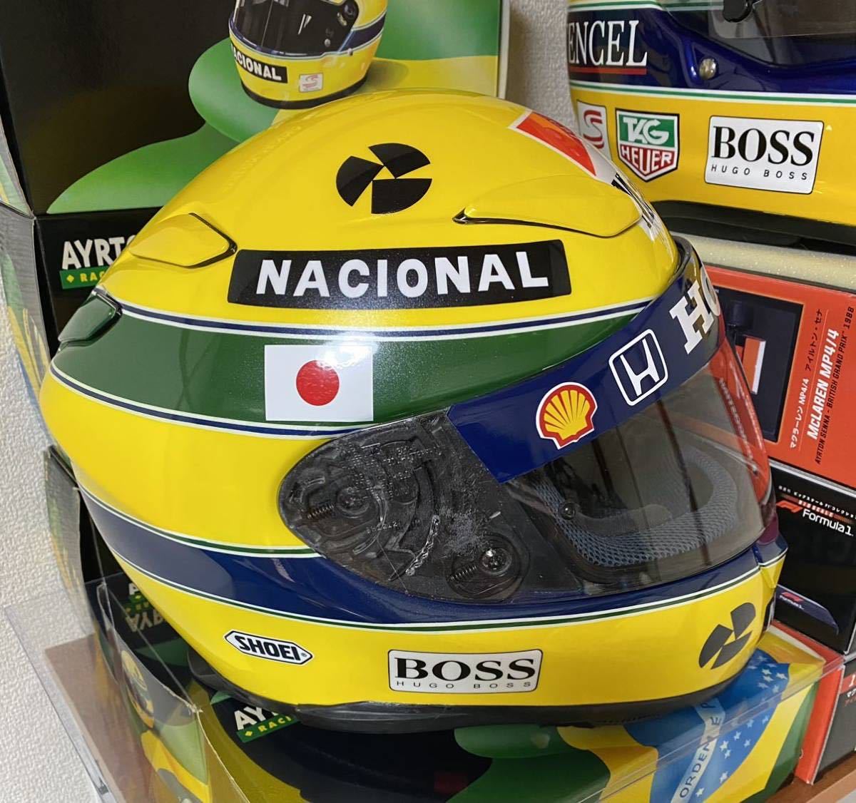SHOEI レプリカヘルメット アイルトン・セナ レプリカ F1 AYRTON SENNA