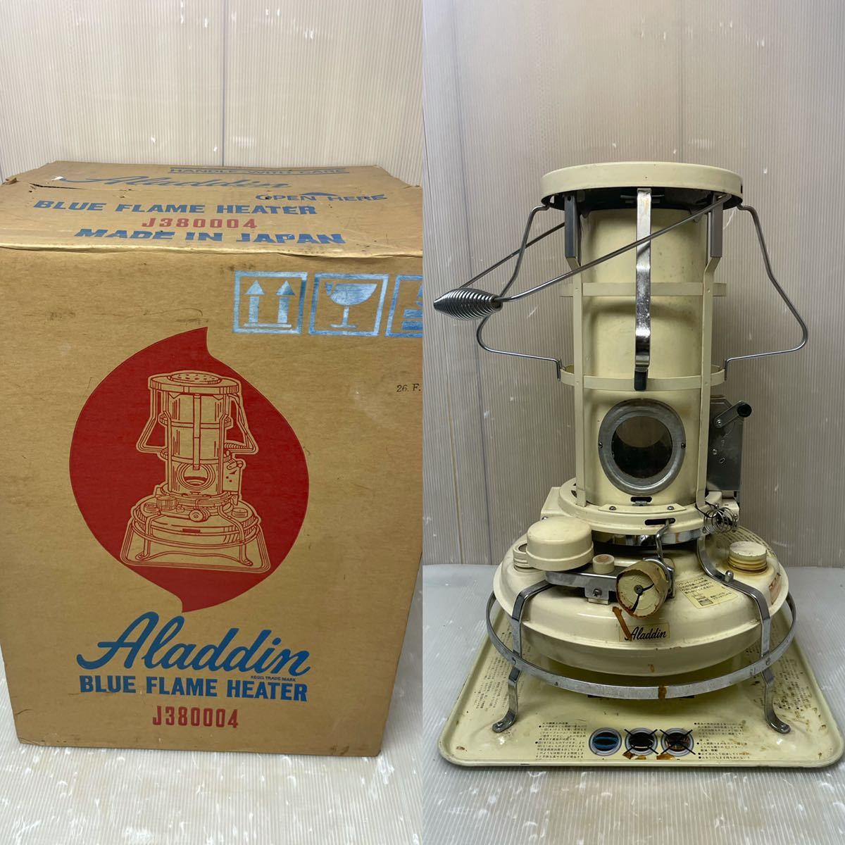 ジャンクAladdin アラジン ブルーフレーム ヒーター 38型 J380004B