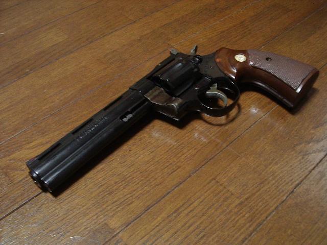 MGCコルトパイソン6in HWモデル　パックマイヤー付きジャンク MGCコルトパイソン6in HWモデル パックマイヤー付きジャンク MGCコルト