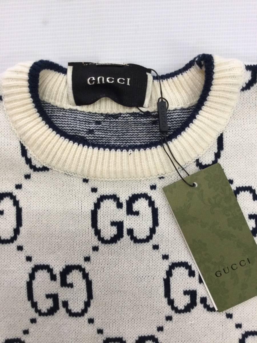 値下げ交渉可能！】 グッチ GUCCI ニット セーター 新品 GGロゴ メンズ  