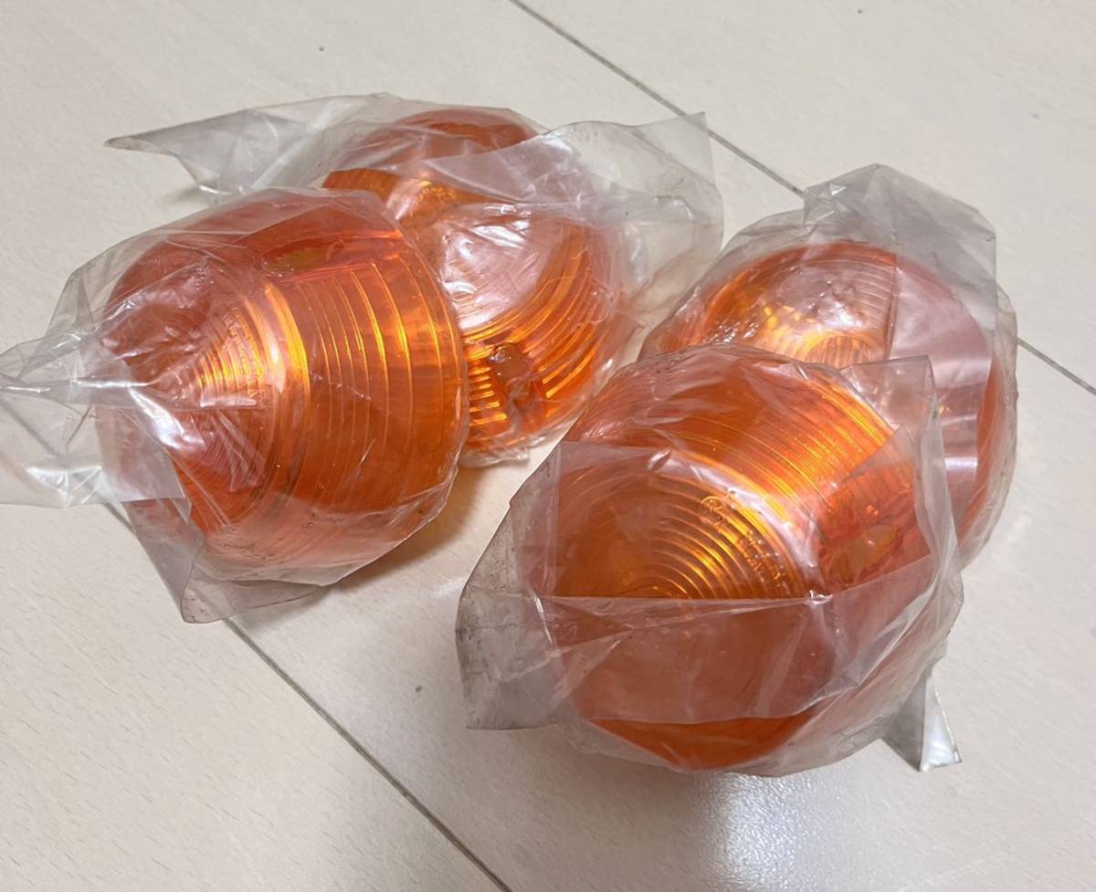 z1 刻印入り 純正ウインカーレンズ 当時物 Z1 Z2 レア スタンレー