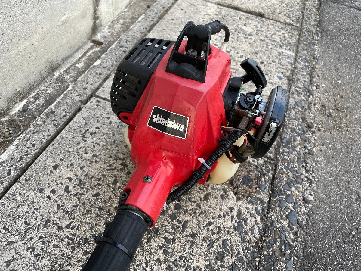 簡易整備☆動作確認済み☆新ダイワ 刈払機 R2400-S 新品刃1枚セット 