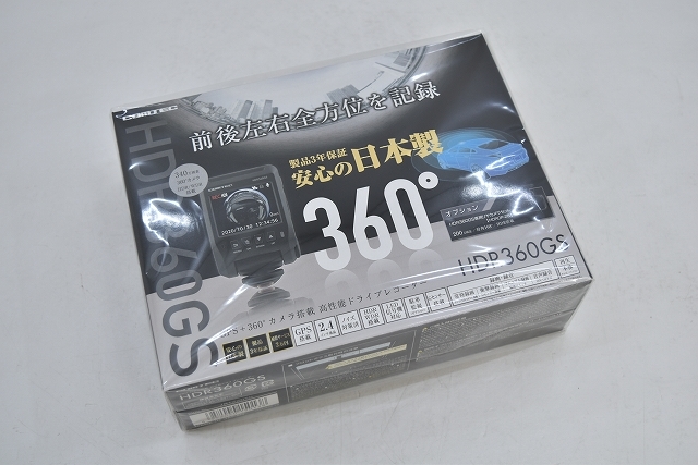 新品】コムテック HDR360GS 【メーカー保証付】 自動車、オートバイ
