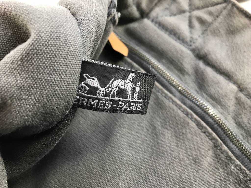 1円 エルメス フールトゥ キャンバス トートバッグ MM PM セット AQ297 1円 エルメス キャンバス メンズ レディース ES931