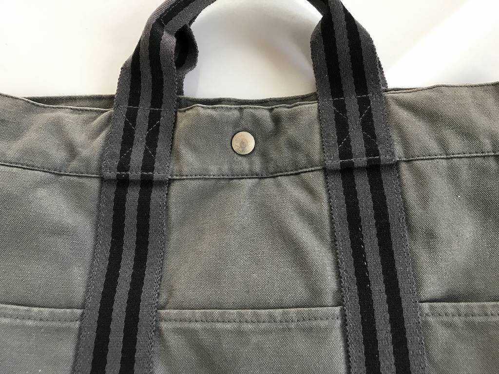 1円 エルメス フールトゥ キャンバス トートバッグ MM PM セット AQ297 1円 エルメス キャンバス メンズ レディース ES931