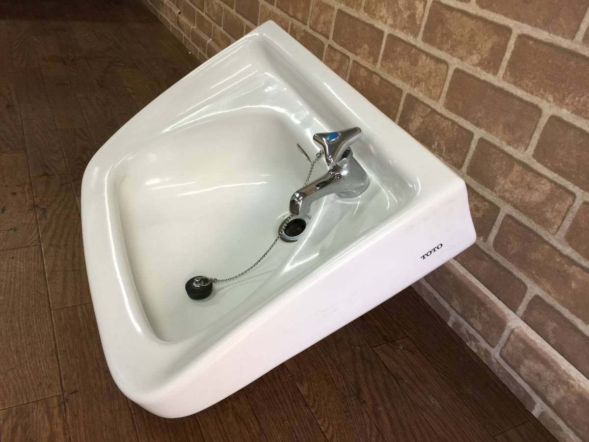 中古】 TOTO 陶器・手洗器・洗面ボウル☆寸法：「幅50cm×奥行41cm×高
