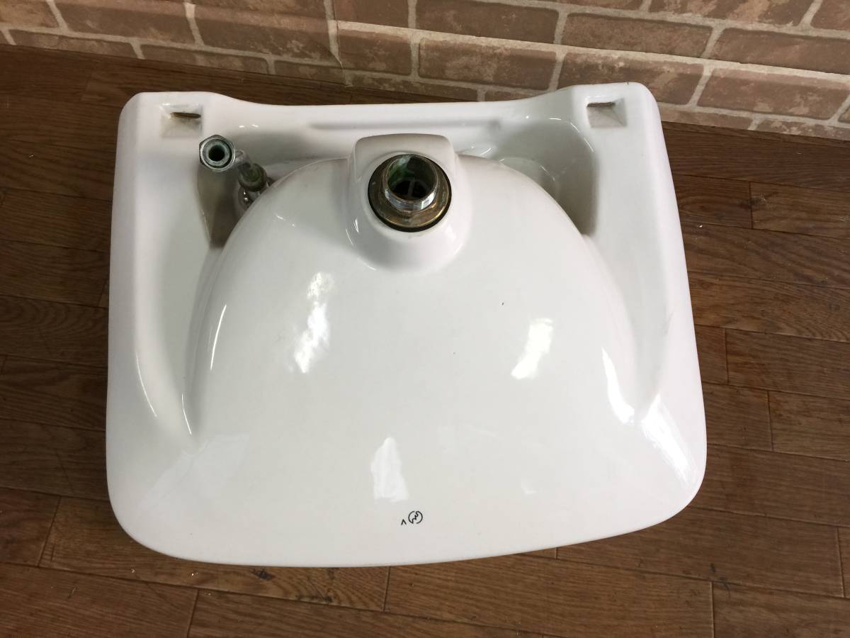 中古】 TOTO 陶器・手洗器・洗面ボウル☆寸法：「幅50cm×奥行41cm×高