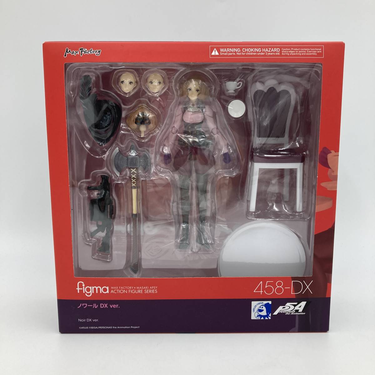 未開封/Max Factory×Masaki Apsy/figma 458-DX/ペルソナ5 the Animation/ノワール DX ver./7968