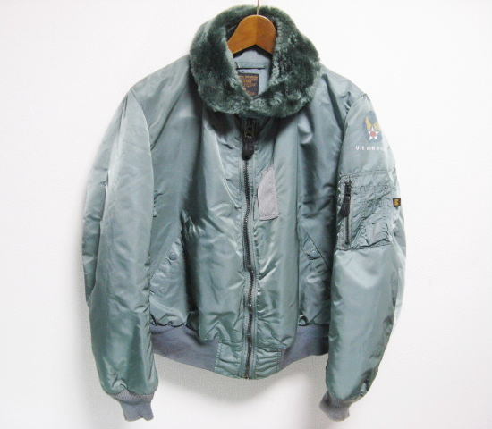 Alpha Industries USA製 アルファ B-15D USAF フライトジャケット L