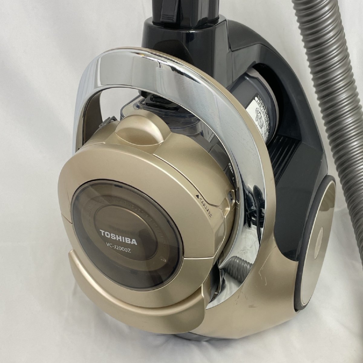 TOSHIBA VC-J2000-L サイクロン式掃除機 2013年製ヘッド無し 【公式