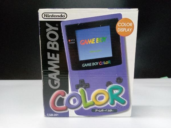 ゲームボーイカラー 本体 クリアパープル Nintendo 箱 説明書 ゲームボーイカラー 本体 クリアパープル Nintendo 箱 説明書
