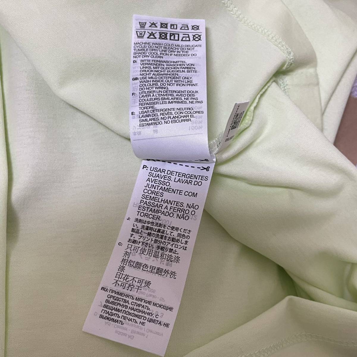 未使用 Y-3 ワイスリー 半袖Tシャツ グリーン サイズL 【公式通販】
