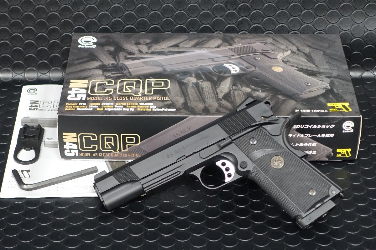 N*R様 Carbon8 M45 CQP co2 ガスガン 箱・取説無し N*R様 Carbon8 M45 CQP co2 ガスガン 箱・取説無し N*R