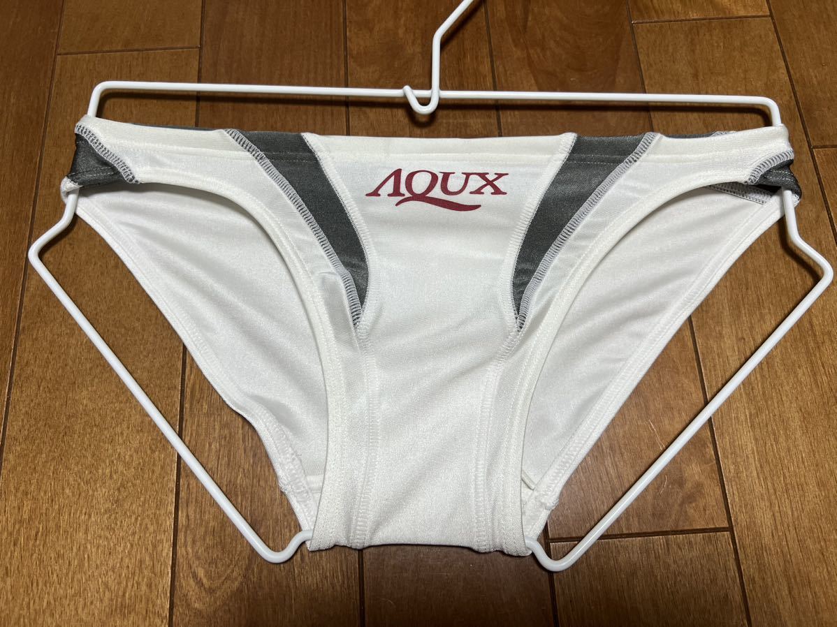 ⁄ 競パン AQUX Mサイズ 新品AQUX SURF - 競 ホワイト×レッド×イエロー 競