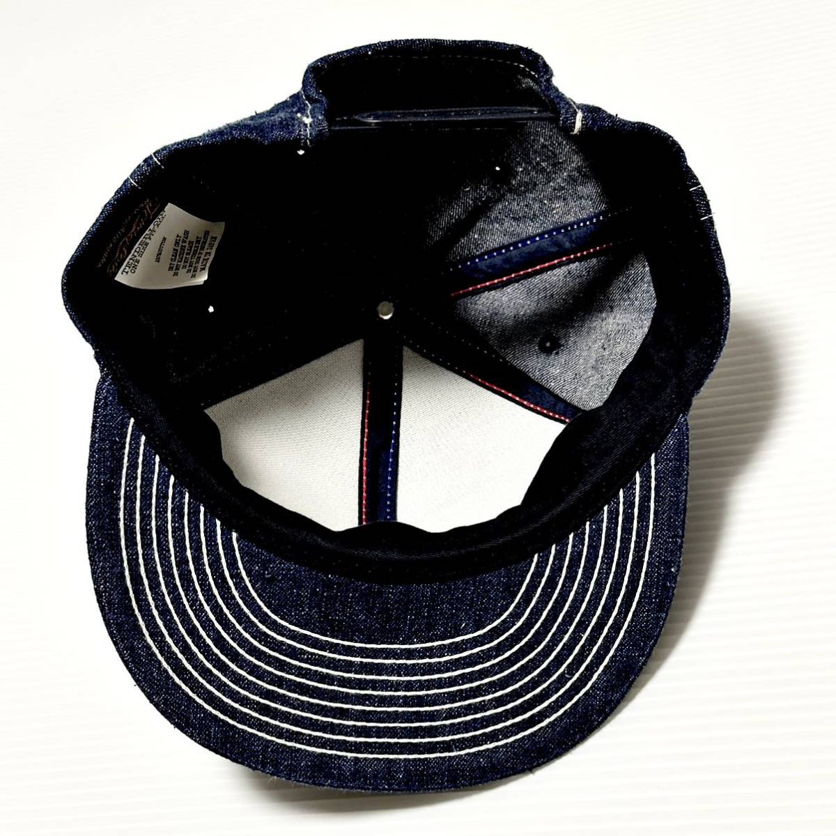 ★1円出品★ TENDERLOIN tenderloin テンダーロイン トラッカーキャップ インディゴ デニム ブルー ネイビー 青 紺 DENIM サークルワッペン TENDERLOIN tenderloin Yahoo!オークション ストライプ マチ付き カーキ中古u80519359h0040ik55