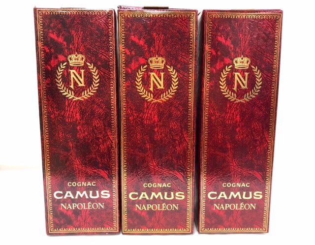 未開栓】(4本set)カミュ ナポレオン CAMUS NAPOLEON コニャック
