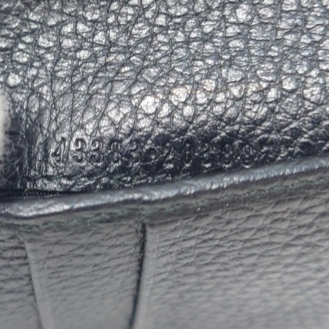 GUCCI グッチ メンズ Canvas 黒二つ折り財布 美品GUCCI 【美品】 グッチ GUCCI 二つ折り 財布 GG 143383 レザー ナイロン 黒 ブラック メンズ レディース コンパクト ウォレット hgs105