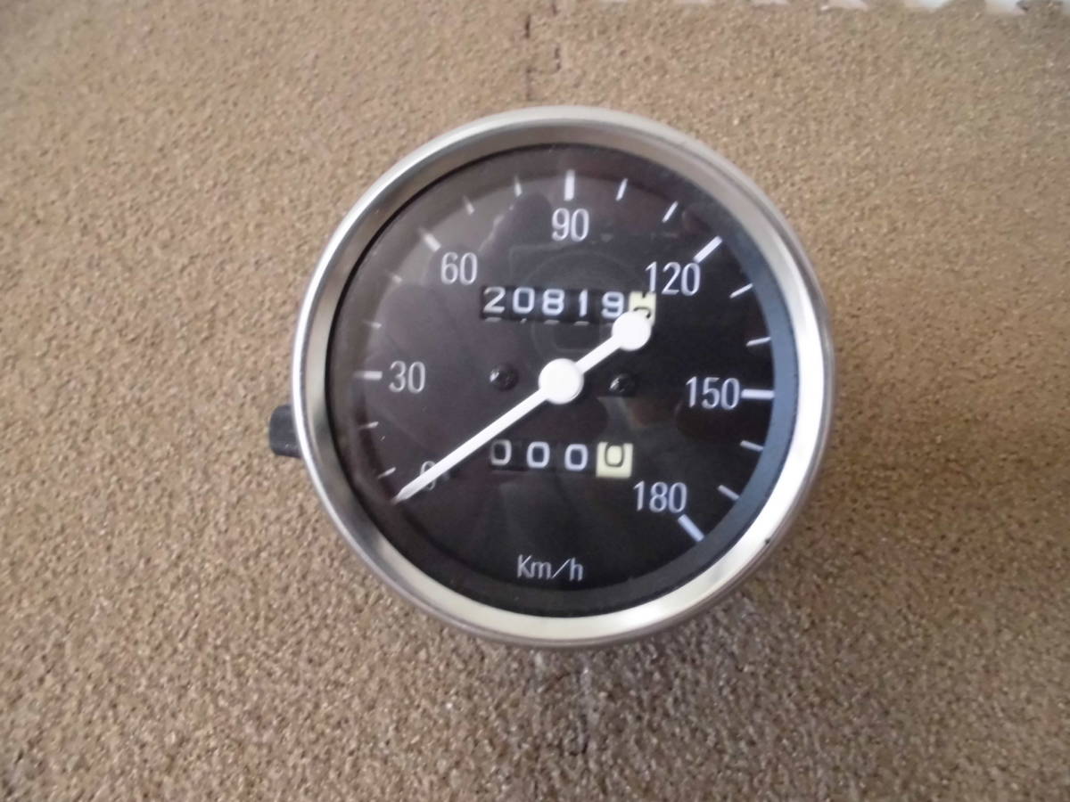 デイトナ風 スピードメーター SR ヤマハ(ヤマハ用)｜売買された