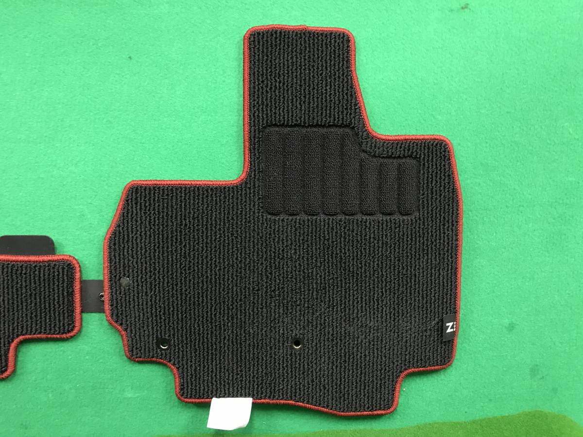 JF1/JF2 N-BOX カスタム フロアマット カーマット カーペット N-BOX フロアマット JF1 POWER MOTOR 汚防止