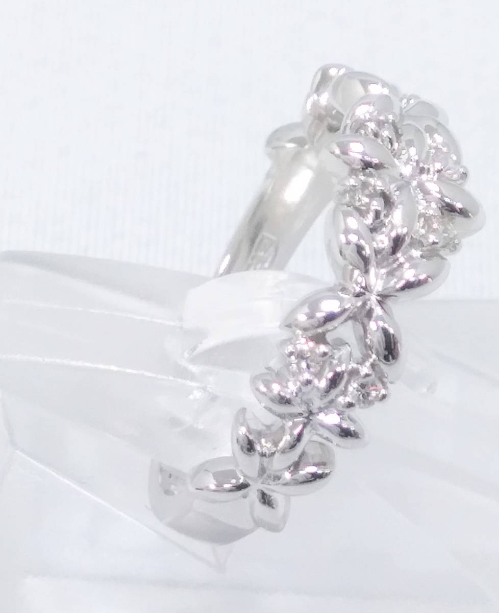 Take‐Up K14WG ＃5 ダイヤ0.05ct 総重量約2.4g 14金 ゴールド