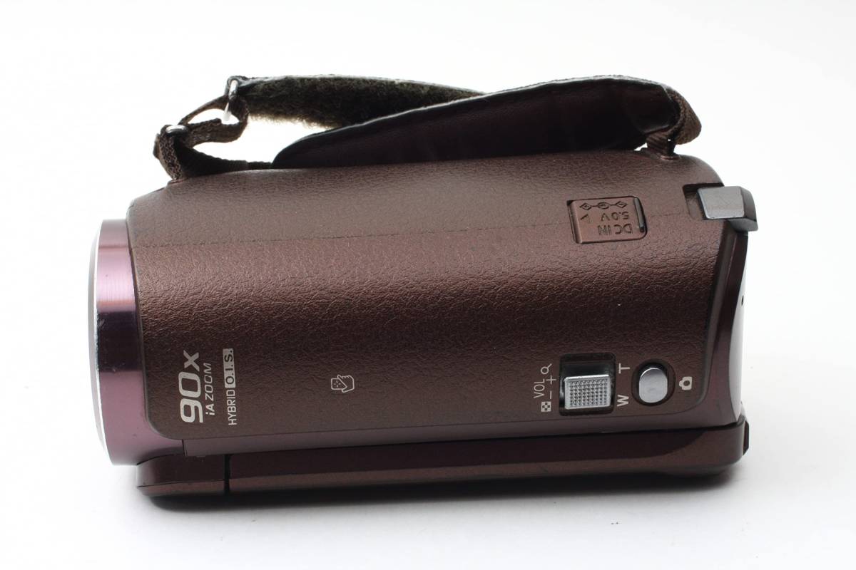 パナソニック HDビデオカメラ W570M ワイプ撮り 90倍ズーム ブラウン