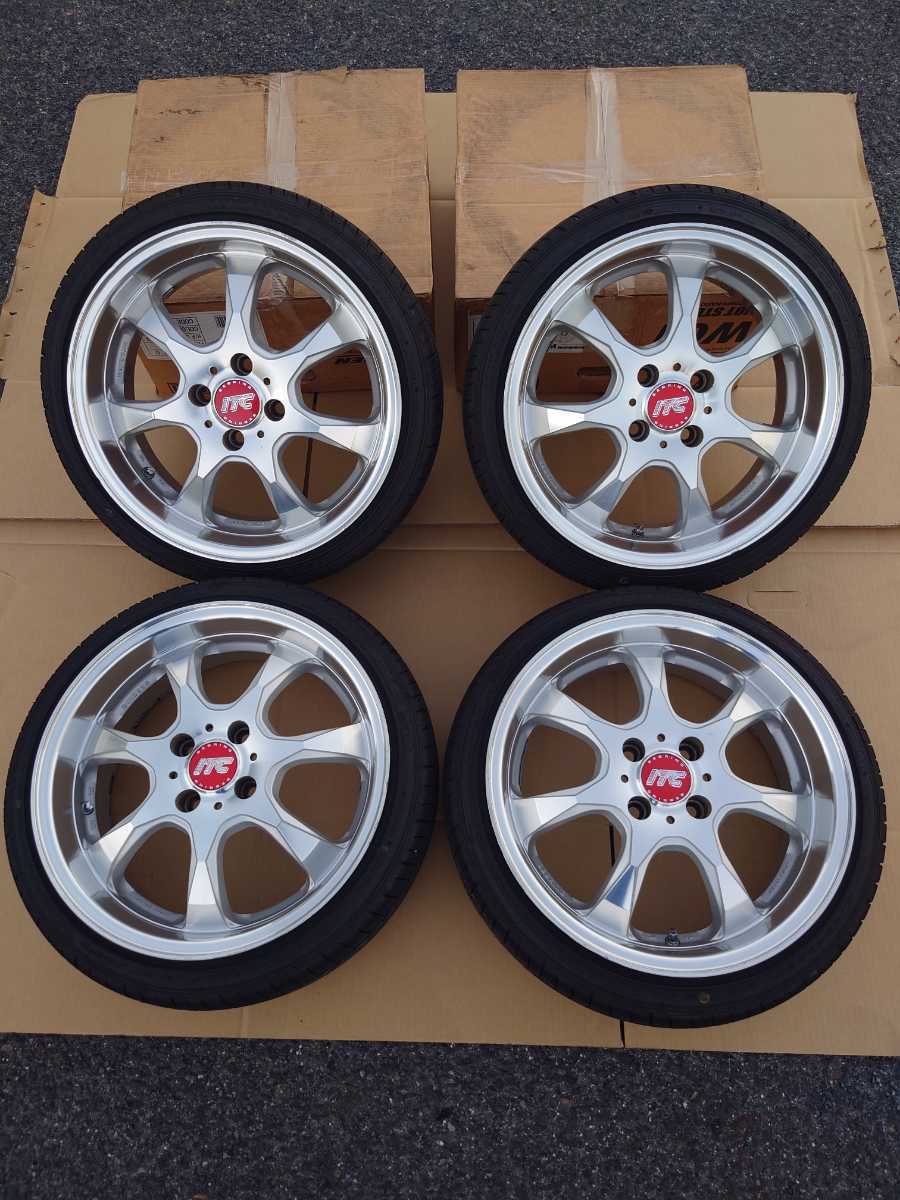 RAYS ITC Sparkle 6.5j 45 4H PCD100 軽自動車サイズ 引っ張り