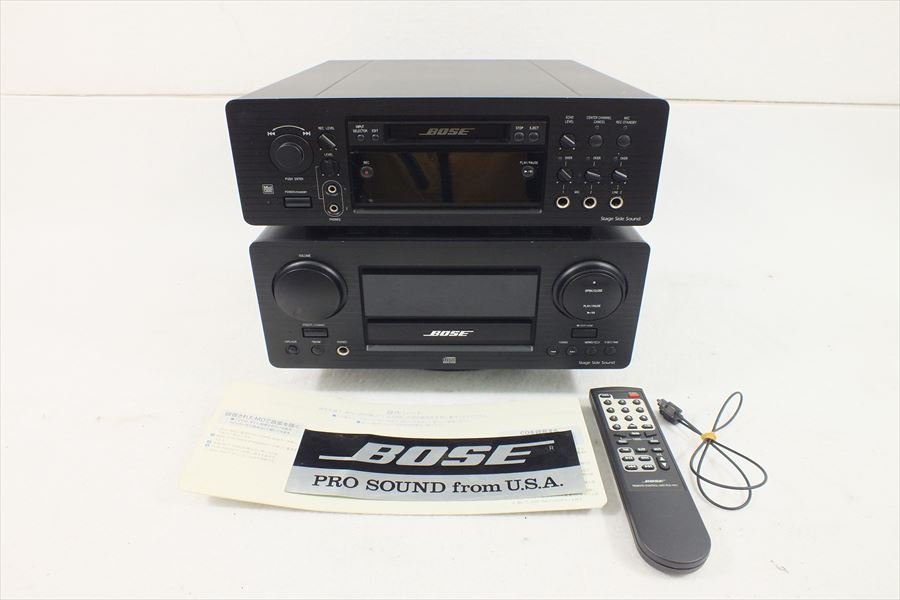 BOSE SSS-1EX SSS-1MC MDS-1 CD/MDプレーヤーアンプ BOSE ボーズ