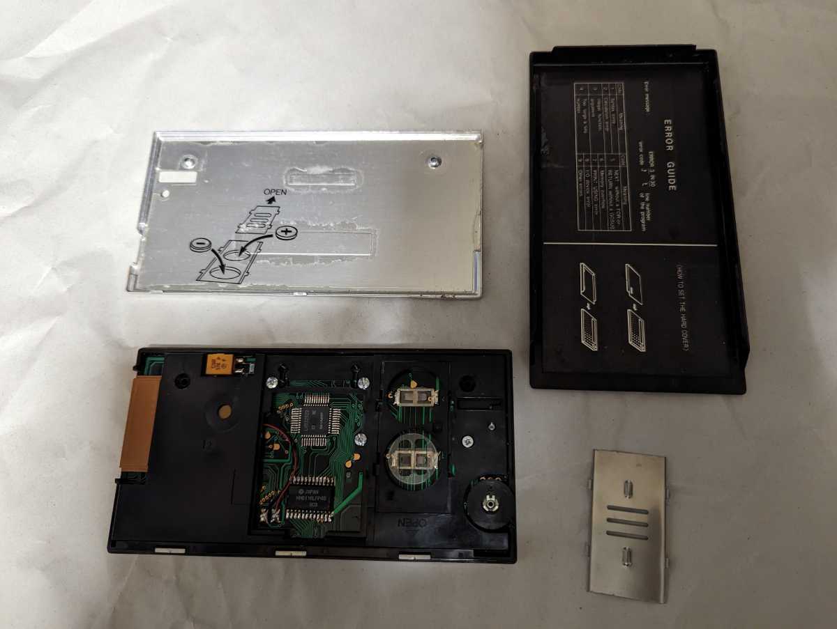 SHARP PC-1245 - ポケットコンピュータ シャープ POCKET COMPUTER 
